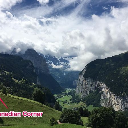 Chalet Canadian Corner Wengen Exteriér fotografie