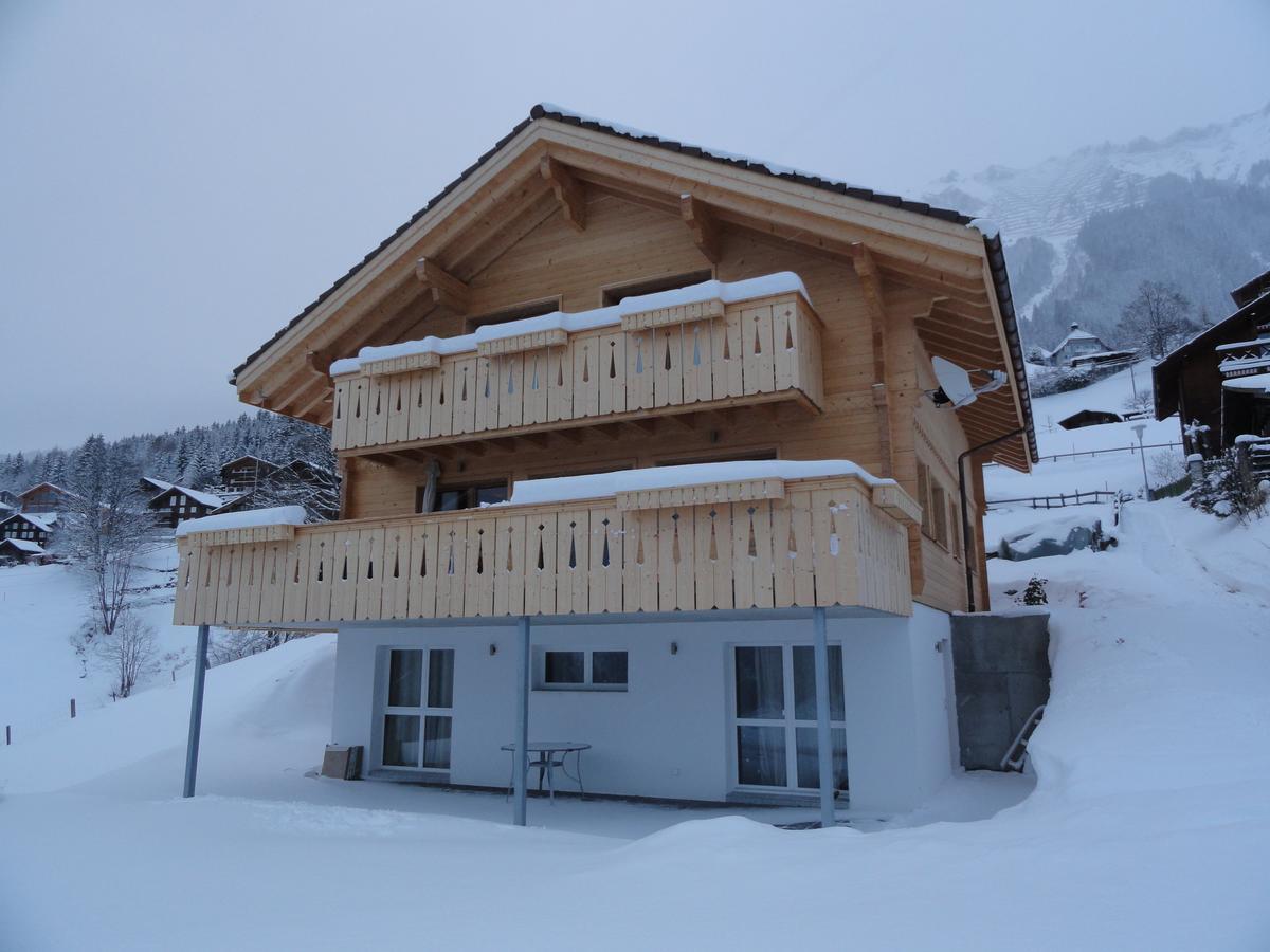 Chalet Canadian Corner Wengen Exteriér fotografie