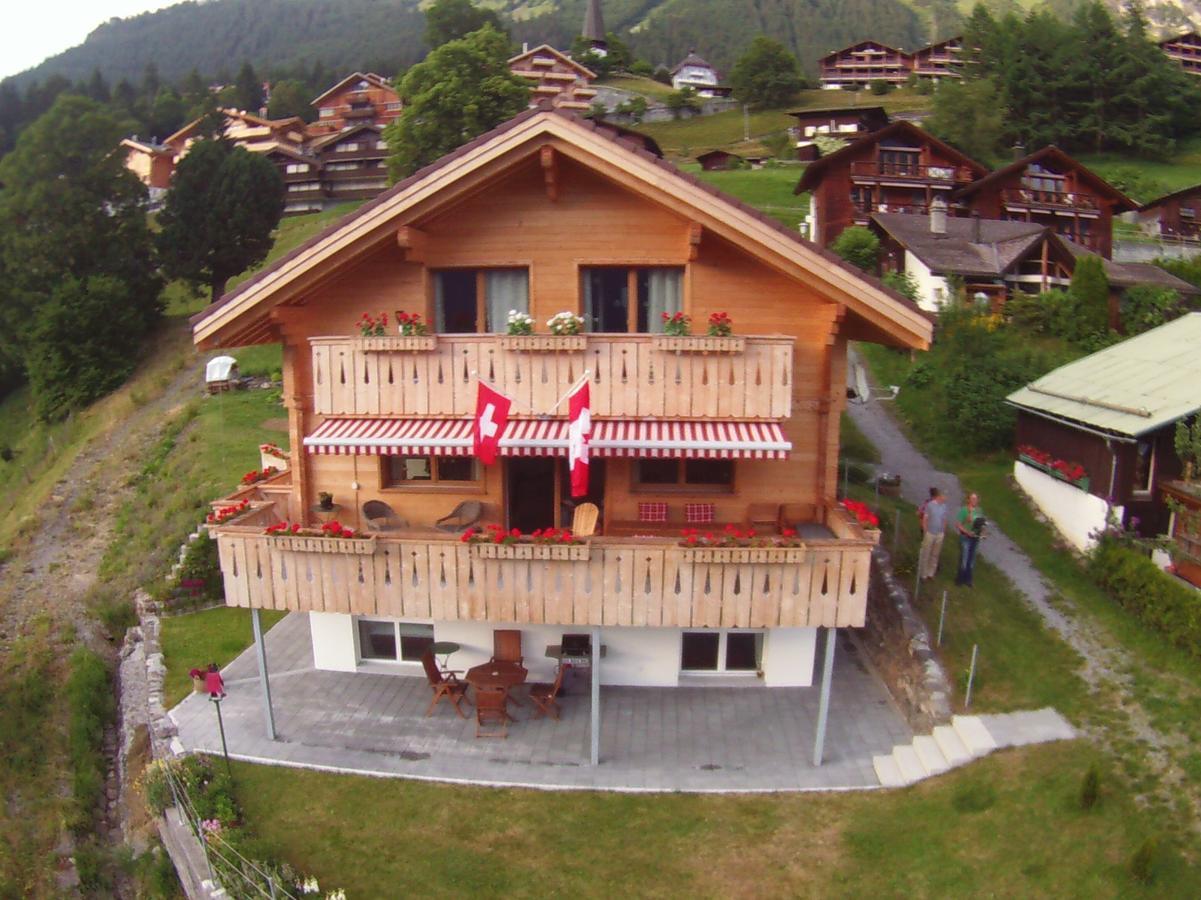 Chalet Canadian Corner Wengen Exteriér fotografie